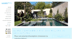 Desktop Screenshot of leaderpool.fr